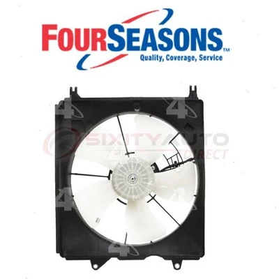 Four Seasons Left Engine Cooling Fan Assembly for 2009-2012 Acura RDX - zm - Image 1 of 4