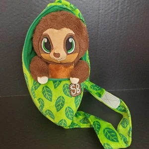 Fiesta Swaddle Babies Sloth Plush 9.5" Stuffed Animal Sling Carrier Pouch - Bild 1 von 5