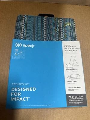Speck Apple IPad Air 9.7 Inch iPad Pro Case Blue Pattern - Image 1 of 4