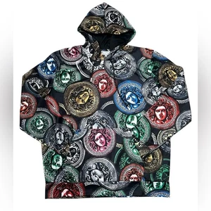 Baroque Gold by Drill Clothing Herren Medusa Multicolor Foliendruck Hoodie Gr. XL - Bild 1 von 10