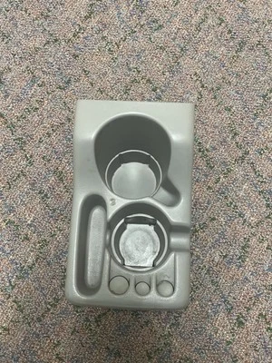 Ford Explorer 1995-2001 consola central delantera portavasos moneda OEM gris Foto 1 de 4