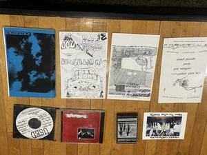 The Used Bert McCracken Rare Demos Cassette Flyers Fan Zine First Show - Picture 1 of 6