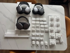 Lot Over 40 Apple Pro Max, Airpod, 3rd Gen, Pro 2nd Gen, Apple Pencils Untested - Zdjęcie 1 z 23