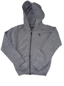 Abercrombie Kids Boys’ Essential Icon Hoodie Dark Size 7/8 - Picture 1 of 5