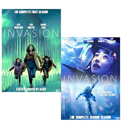DVD Invasion The Complete First & Second Seasons TV Series | 4-Disc All Region Foto 1 de 4