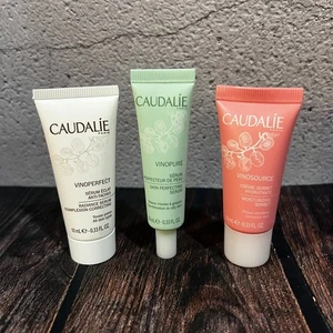 3 Caudalie Vinosource Moisturizing Sorbet - Vinopure Serum - Vinoperfect Serum - Picture 1 of 2