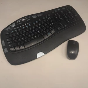 LOGITECH K350 Wireless Keyboard & Mouse combo working! NO DONGLE - Picture 1 of 5