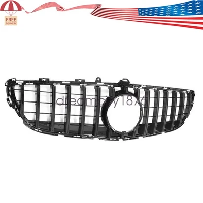 Front Grille Black For Mercedes-Benz CLS550 CLS500 W218 2015-18 — 第 1/4 张图片