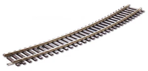 Peco ST-235 (Hornby R8261) 8 x Curved Setrack 4th Radius (571.5mm) 00 Gauge New - Picture 1 of 6