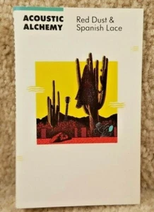 Vintage 1987 Cassette Tape Acoustic Alchemy Red Dust & Spanish Lace MCA Records - Picture 1 of 8