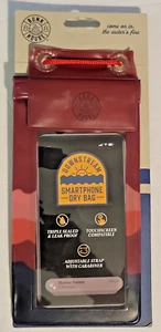 Waterproof Phone Pouch With Carry Strap And Carabiner, For Beach, Pool, Kayaking - Photo 1 sur 2