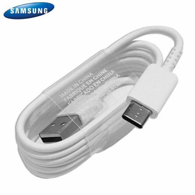 Samsung Galaxy Type-C USB White Data Cable For Samsung Galaxy A3, Galaxy S8 - Image 1 of 1