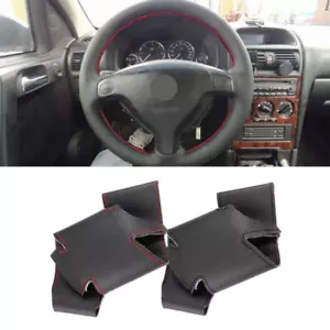 Funda de volante de cuero cosida a mano para Opel Zafira A Buick Sail Opel Astra G H - Imagen 1 de 18