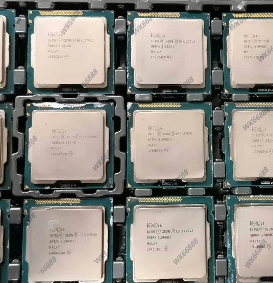 Procesador CPU Intel Xeon E3-1275 V2 3,5 GHz cuatro núcleos 8M-77 W LGA1155 E3-1275V2 Foto 1 de 1