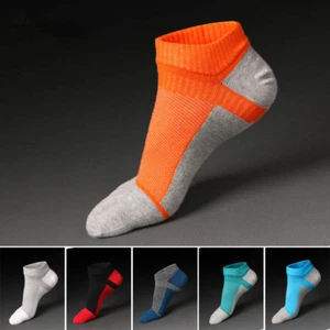 5 Pairs Mens five finger toe Socks Cotton Ankle Casual Sports Low Cut Breathe - Picture 1 of 12