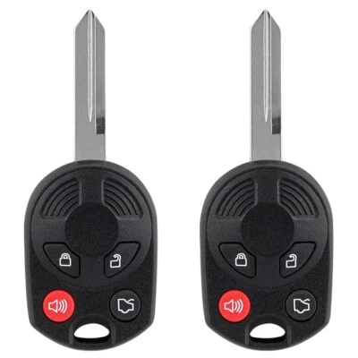 2 Repuestos para Lincoln MKX 07 08 2009 2010 2011 2012 2013 Llavero Coche Mando a Distancia Foto 1 de 4
