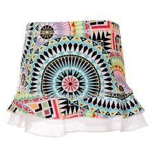 Sofibella UV Colors Ruffled Girls Tennis Skirt adorable Size Large.