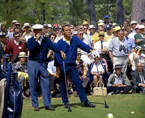 Arnold Palmer Ben Hogan 8X10 Celebrity Photo Picture 1966 Masters - Picture 1 of 1