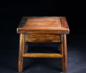 Chinese Natural Rosewood Handmade Exquisite Stool 26350 - Bild 1 von 9