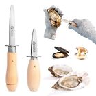 Oyster Shucking Knife,Oyster Shucker Tools,2 Pairs Oyster Knife and Clam Knif...