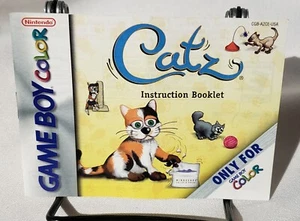 Catz Instructions Manual Only Nintendo Gameboy Color  - Picture 1 of 2