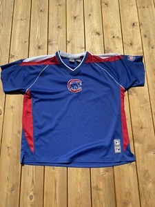 Chicago Cubs Baseball Majestic Jersey Pullover 3X Walking Bear Logo kräftige Farben - Bild 1 von 11