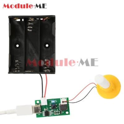 Kit umidificatore modulo atomizzatore nebulizzatore ultrasuoni fai da te Type-C 2 alimentatori - Immagine 1 di 4