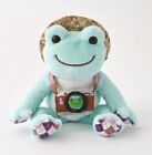 Nwt Pickles The Frog  (Mint) Camera Straw Hat Plush Toy Stuffed From Japan