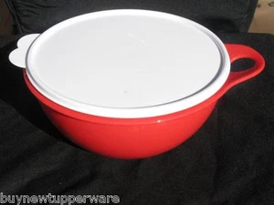 Tupperware Thatsa Bowl Junior Jr. Size Mixing & Prep - 12 Cup Red New Oct 2019 - Picture 1 of 4