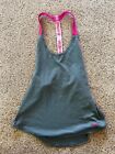 Nike Dri Fit Loose Fit Racer Back Sport Tank Top - Elastic Strap - Size Small