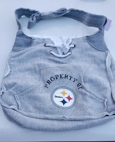 Pittsburgh Steelers women's over-the-shoulder hoodie sweatshirt duffle purse #5 Cover
