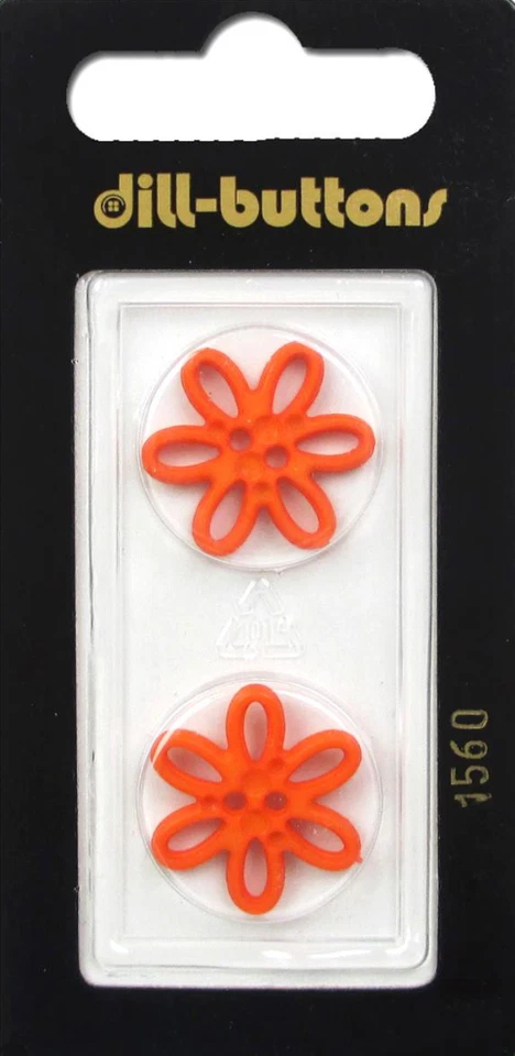 Dill Buttons ~ (1560) - 3/4" - 2 ct - Image 1 of 1