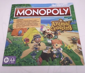 Animal Crossing Monopoly 2021 Instruction Booklet Replacement - Picture 1 of 2