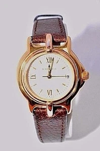 W447- 18K SOLID GOLD LADIES BERTOLUCCI PULCHRA SWISS MADE WRIST WATCH - Picture 1 of 3