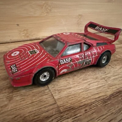 Corgi Diecast JCHome41 - BMW M1 Procar BASF Red #80 Damage - Image 1 of 4