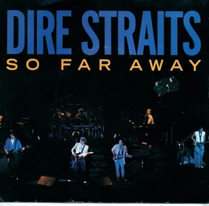 DIRE STRAITS - SO FAR AWAY / IF I HAD YOU (PIC.SLV.&RECORD) (VG+) - Bild 1 von 1