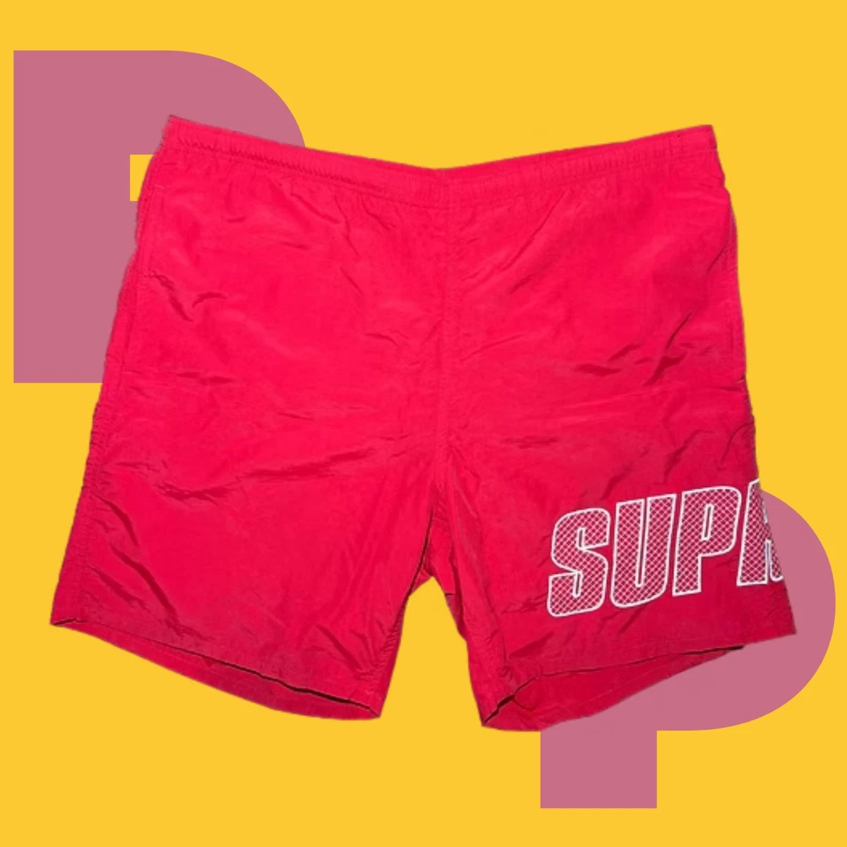 Supreme Nylon Red Shorts for Men for sale | eBay