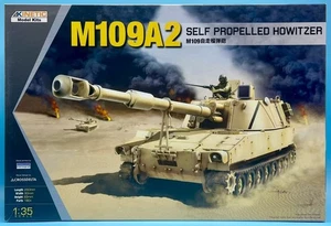 Kinetic Model 1/35 K61006 M109A2 Self propelled howitzer Brand New Complete - Picture 1 of 2