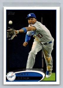 2012 Topps #330a Matt Kemp Los Angeles Dodgers - Picture 1 of 2