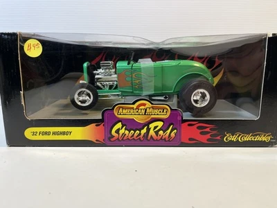 1932 Ford High Boy modelo de carro fundido: escala 1/18 por Ertl / American Muscle - Imagem 1 de 4