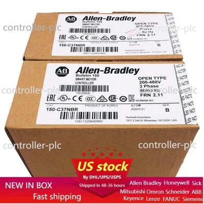 AB 150-C37NBR Smart Motor Controller 150C37NBR New Factory Sealed US Free Tax - Image 1 of 4