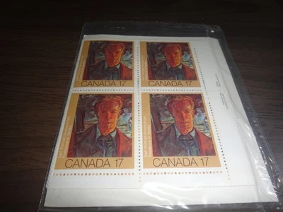 Canadá Juego de 4 Bloques Esquineros Inscripción de 4 Scott #888 Como Nuevo Nunca Bisagras Foto 1 de 2