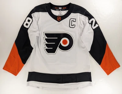 Philadelphia Flyers Jersey Men's Size 52 White NHL Hockey Adidas Claude Giroux - Image 1 of 4