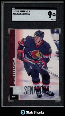 1997 UPPER DECK #326 MARIAN HOSSA RC ROOKIE SGC 9 - Image 1 of 4