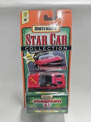 Matchbox Star Car Collection Magnum P. I. Ferrari 308 GTB 32831 New - Image 1 of 4