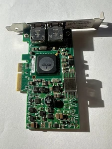 Broadcom Gigabit Netzwerk PC Zusatzkarte 2 Port Netzwerkadapter RJ45 PCIe x4 - Bild 1 von 3