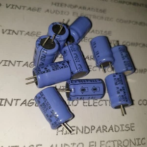 NOS SIEMSSEN R-IB 220uF 10V HI END Axial CAPS FOR AUDIO ! 20PCS! - Picture 1 of 5