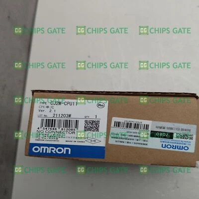 CHIPS GATE 1PCS ONE OMRON CPU Unit CJ2M-CPU11 CJ2MCPU11 Brand NEW IN BOX