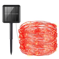 10m Waterproof 100&LED Solar @ Fairy String Strip Light Wedding-Party Xmas Decor