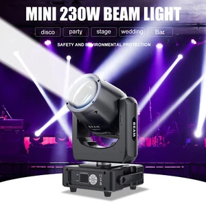 7R 230W Zoom Moving Head Beam Sharpy Light 8+16 Prism DMX DJ Stage Light Disco - Picture 1 of 15
